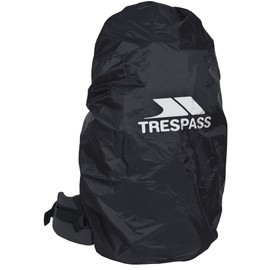 Trespass Rain Waterproof Rucksack/Backpack Cover (L) (Black)