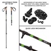 Cascade Mountain Tech Trekking Poles - Aluminum Hiking Walking Sticks