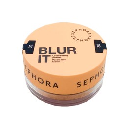 SEPHORA COLLECTION Blur It Loose Setting Powder - 02 Brightening Peach (for medium to dark w/gold undertones) 0.26 oz/7.5 g