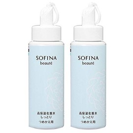 Kao Sofina Beaute SOFINA High Moisturizing Lotion, Moisturizing Refill, 4.6 fl oz (130 ml), Set of 2
