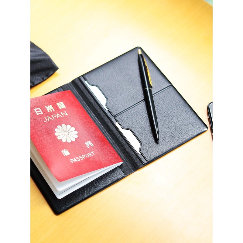 BEAMS JAPAN Stationery HIGHTIDE Bespoke Passport Case, green