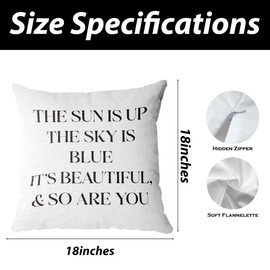 Throw Pillow Cover 102 Funny in My Life Cotton Decorative Pillow Covers 18x18 Inches Music Anniversary Birthday Gifts for Music Lover in My Life Throw Pillow Covers for