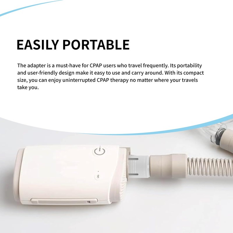 RESCOMF AirMini Adapter for Hose, Universal Tubing Connector Compatible with