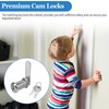 Cam Locks Cabinet Locks, 1-3/8'' (Length) Cabinet Cam Lock Set