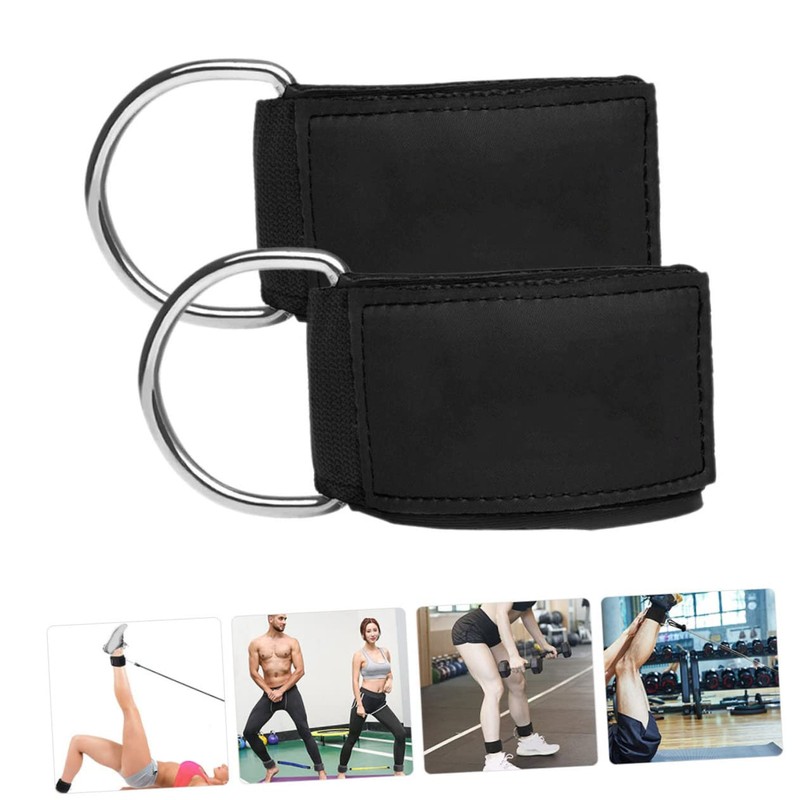 Kisangel 2pcs Ankle Strap Tool for Cable Machine Neoprene Fitness