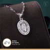 Varouro - Dije Medalla Virgen De Guadalupe Plata Ley 925