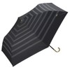 World Party (Wpc.) Parasol Folding Umbrella, Black, Black, 19.7 inches