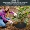 30 Pieces 20.5 Inch Weed Barrier Mats Non Woven Tree