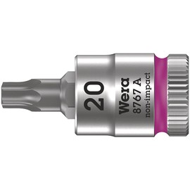 Wera 8767 A TORX® Zyklop Bit Nut with 1/4 Inch Drive TX 20 x 28 mm
