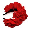 Ukrainian Red Color Flower Headband Vinok