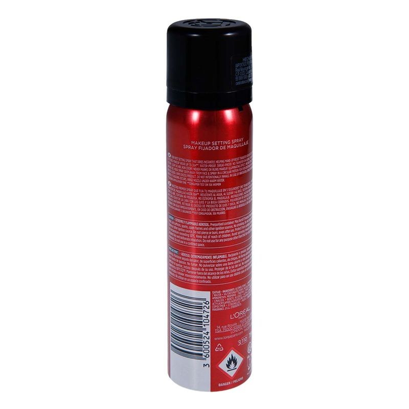 Fijador Maquillaje L´Oréal Paris 75ml