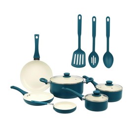 Stainless Steel 24Pc Cookware Set - Before First Use, Cookware Set Should Be Washed In Hot Soapy Water And Dried Thoroughly, Suitable For Induction Use