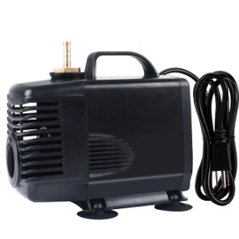80W 220V Water Pump Flow 3500L/H Hmax 3.5m Dry Run Protetion Mutifuctional Submersible Pump for CNC Milling Machine,Miniature Foutains,Air-conditioning Fan,Miniascape Foutain,Aquarium Fish Tank