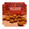 HOT BBQ PEANUTS - 9oz pouch: 3 Pack (9oz Pouches)
