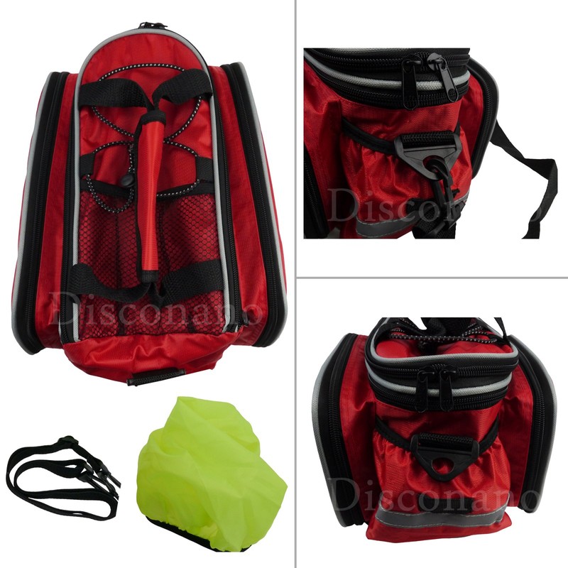 Disconano Waterproof Multi Function Excursion Cycling Bicycle Bike Rear Seat