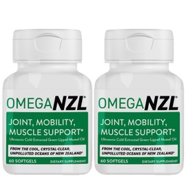 Suplemento original de Omega-3 para el apoyo de las articulaciones, el mejor alivio muscular natural, aceite de mejillón de labios verdes, 120...     