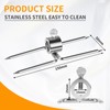 CPROSP 2pcs Rotisserie Meat Fork with Diameter 15 mm, Meat