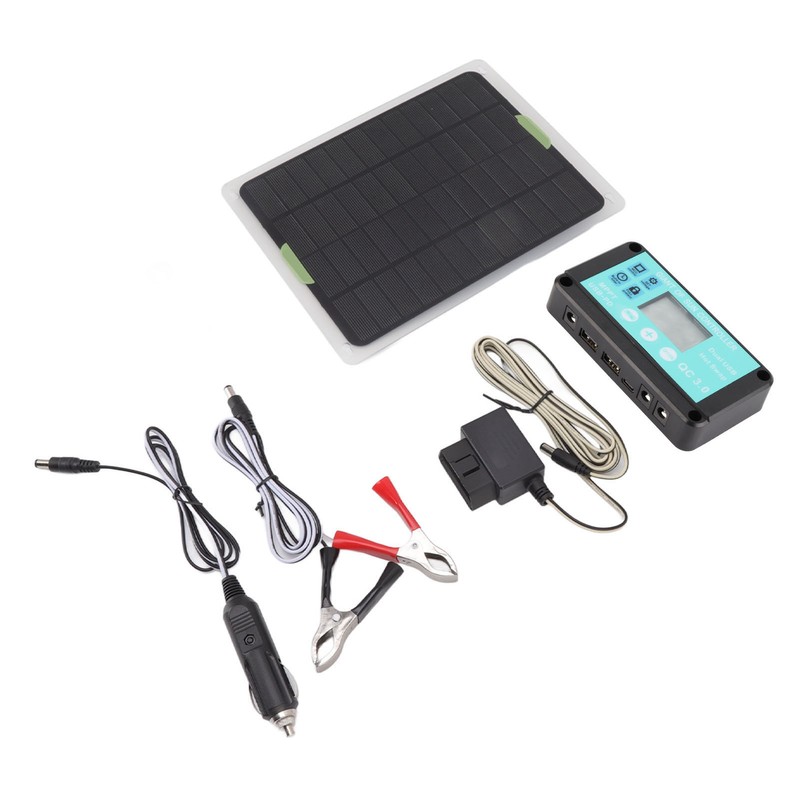 5W Monocrystalline Silicon Solar Panel 18V 50A MPPT Charge Controller
