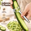 3-Piece Vegetable Peeler Set with Cabbage Shredder and Julienne Y-Peeler