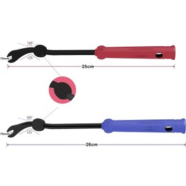 SHITOARIAR Car Disassembly Tools Trim Wedges Trim Tool Car Door Trim Audio Refit Updated Rubber Ring Attachment Remover for Cars, Clip Puller