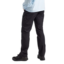 TRUEWERK Men’s Work Pants - T1 WerkPants Relaxed Fit, Lightweight, Moisture Wicking, Tactical Cargo Pants with 4-Way Stretch Black