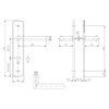 ROSTEX REMONT Stainless Steel Renovation Fitting with Handle Vigo /