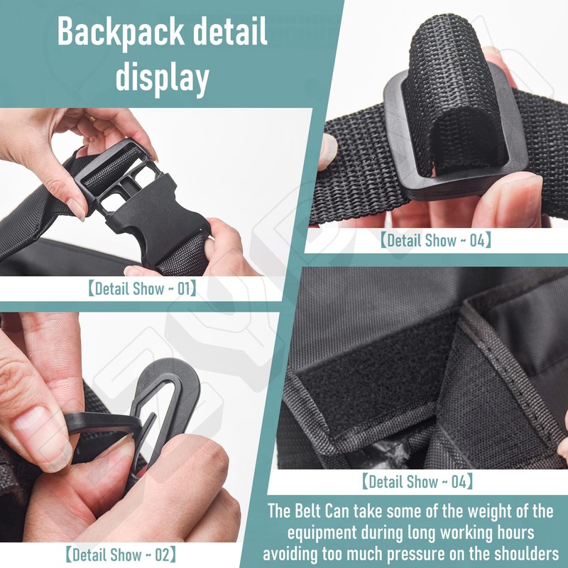 EZYPAK Carrying Vacuum Bag CH01005 (With Straps) for Porta-pack CH30000