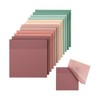 Mr. Pen- Transparent Sticky Notes, 3”x3”, Boho Colors, 12 Pads,