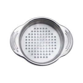 LannuMet Stainless Steel Colander 4.7inch Kitchen Can Strainer Metal Colander for Kitchen