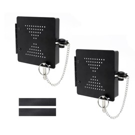 LVACODV RV Sewer Hose Bumper Cap Cover, Durable End Cap for RV Bumper, Fits 4-inch Square Bumpers, Sewer Hose Storage Cap, 2-Pack