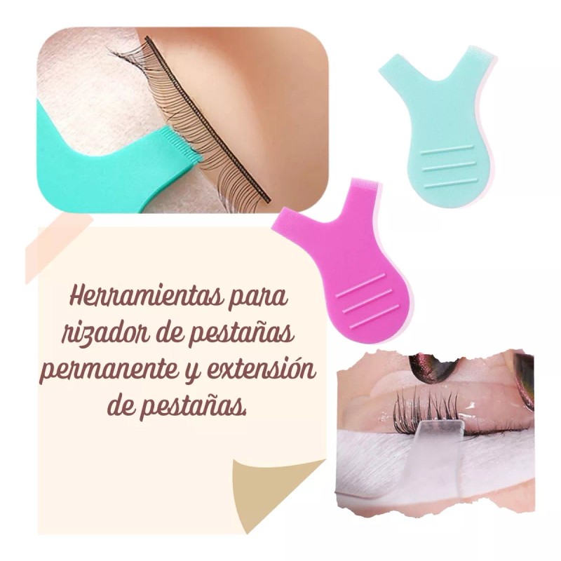 Veraly 10 Cepillos Levantadores Lifting Peine De Pestañas Lash Lift