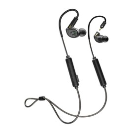 MEE audio - M6 PRO 2nd Generation Musicians’ in-Ear Monitors Wired + Wireless Combo Pack: Includes Stereo audio Cable and Bluetooth audio Adapter (Black)
