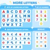 Gamenote Classroom Magnetic Letters Kit 178 Pcs with Double-Side Magnet