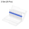 sourcing map 2 Set (20pcs) PCB Drill Bit Set 1/8"