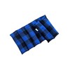 Microwavable Heating Pad (Royal Blue Plaid/Large)