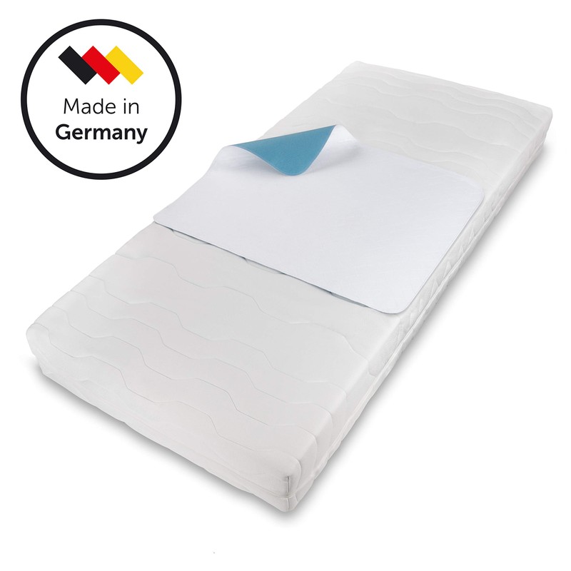 Blumtal Mattress Topper, Waterproof and Washable, Absorbent Fleece, 75 x
