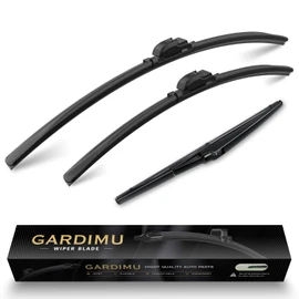 GARDIMU Front and Rear Windshield Wiper Blades, 3 Pcs Front and Back Windshield Wipers Blades Replacement for Lexus UX 250h 300h 2019-2025, 26" 16" 12", Car Window Wiper Blades from 2019 to 2025