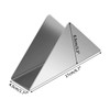 luvtree Silver Stainless Steel Napkin Holders for Table,Metal Napkin Dispenser