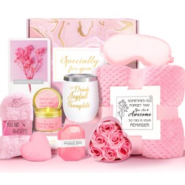 Birthday Gifts for Women Her,Self Care Pamper Gifts for Women Unique,Relaxing Spa Gift Basket Care Package,Gift Set for Best Friends Female Sister Mom Wife Her Girlfriend Coworker Bestie Teachers