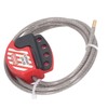 Safety Padlock Set Adjustable Stainless Steel Cable Lockout and 38mm