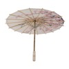 Chinese Oiled Paper Umbrella Handmade Paper Umbrella with Wood Handle