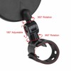 2 Pcs of Adjustable Cycle Mirrors - 360° Swivel Handlebar