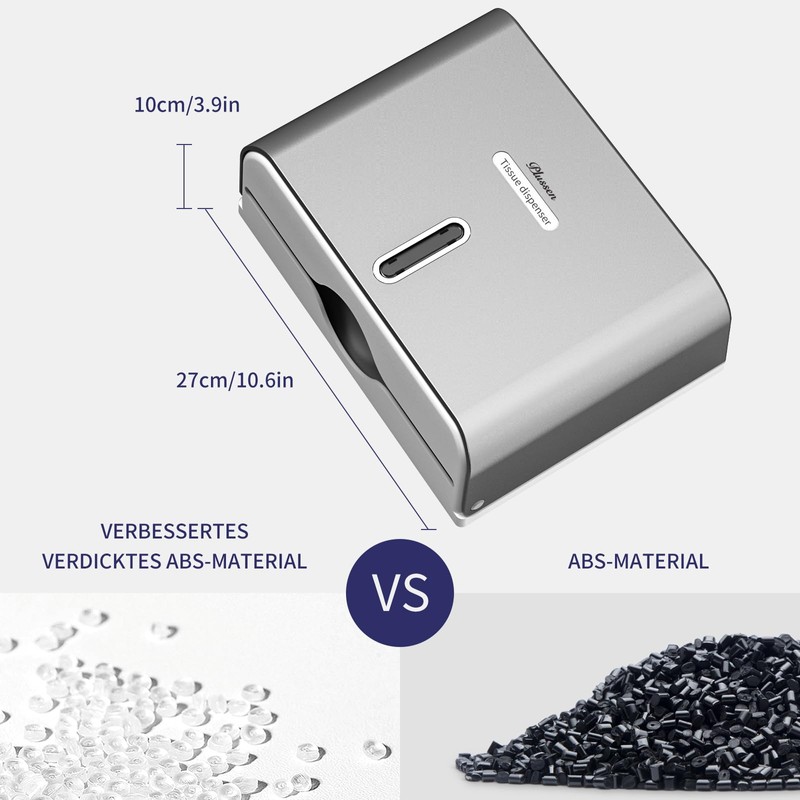 PLUSSEN Towel Dispenser for Paper Towels, Dispenser Public Paper Hand