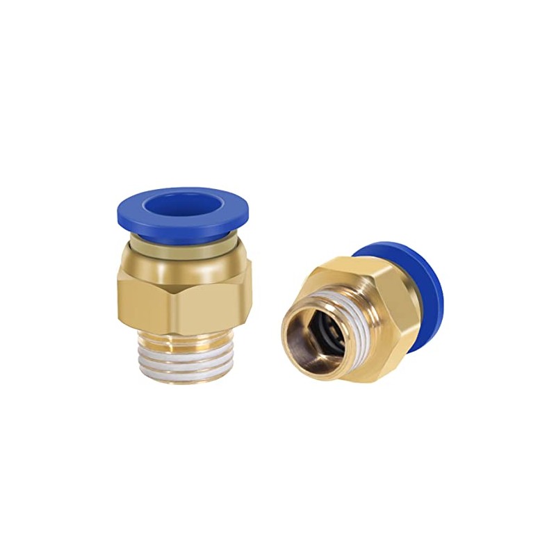 Pneumatic Push-in Fitting 3/8 Inch to 10 mm Pack of