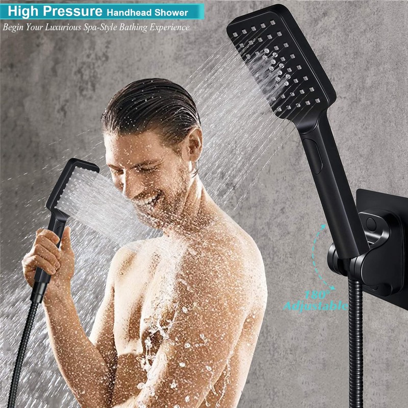 Shower Head, 10'' High Pressure Rainfall Shower Head / 3