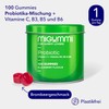 Intestinal Probiotic Gummies | 100 Gummies with Natural Blackberry Flavour