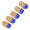 5Pcs Air Pneumatic Mufflers Exhaust Mute Silencer Noise Filter Reducer