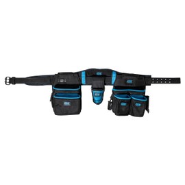 OX TOOLS Pro Electricians Nylon Tool Rig – 29 stable base pockets & 1680D Ballistic Nylon w/PVC Coating