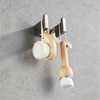 Mgoodoo 2 Pack Double Towel Hook Brushed Nickel 304 Stainless