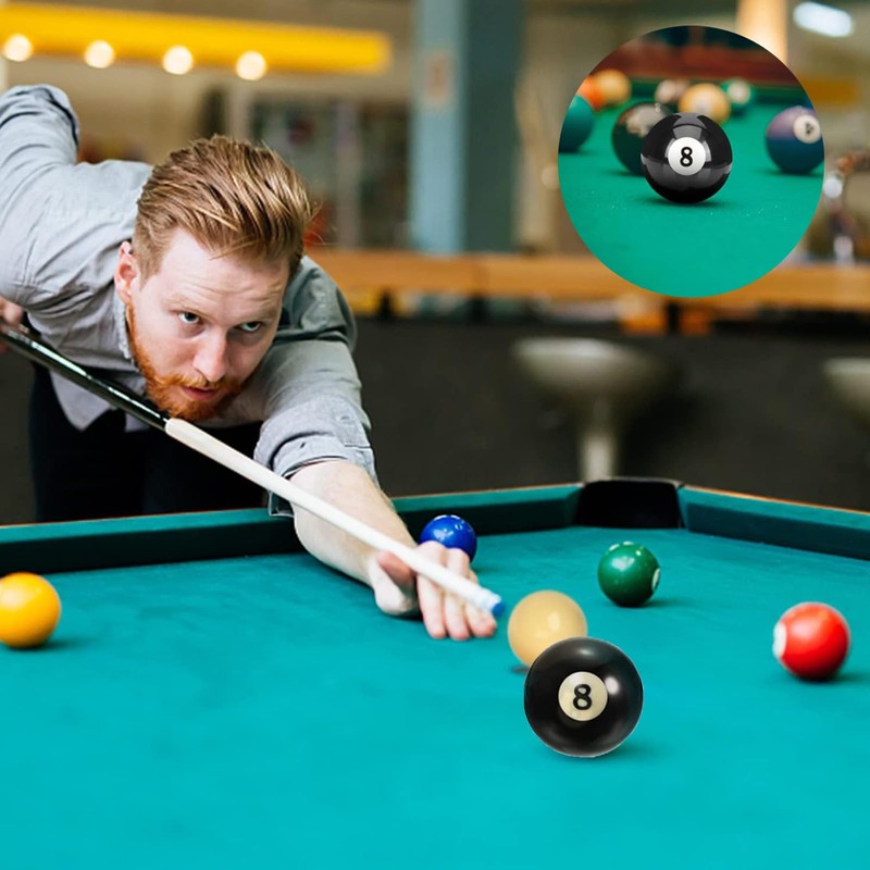 Ball NO.8 Billiard Replacement Ball, Pool Table Ball Pool Ball
